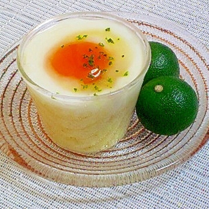 あったか!すだち香るエッグスラット♪